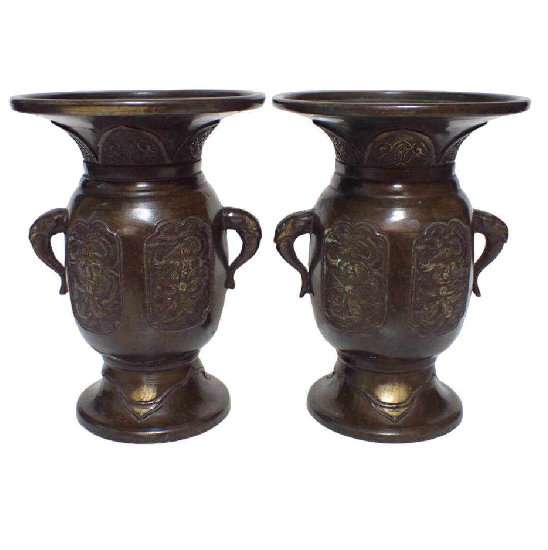 銅製 仏具 五具足