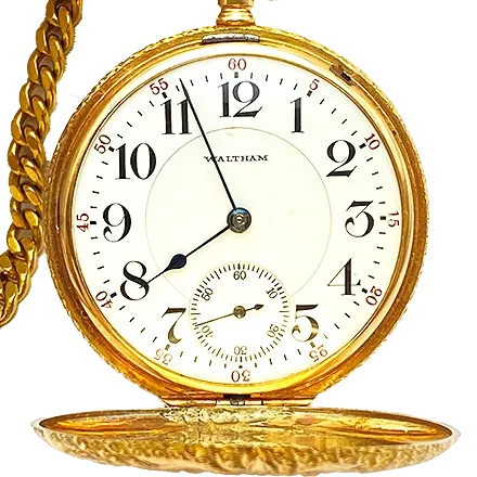 ウォルサム 14K 手巻式
