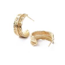 K14 フープピアス