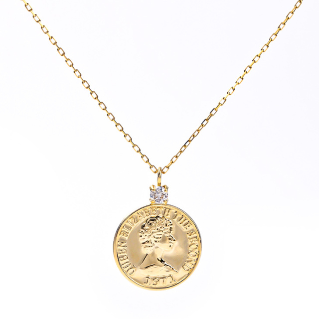 K18 コインネックレス